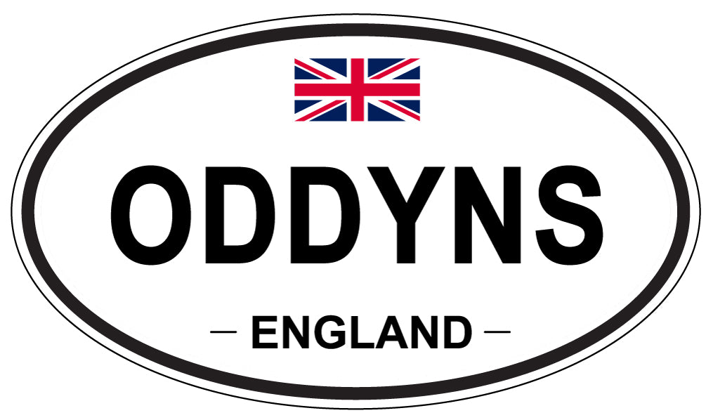 ODDYNS, England - Oval Magnet