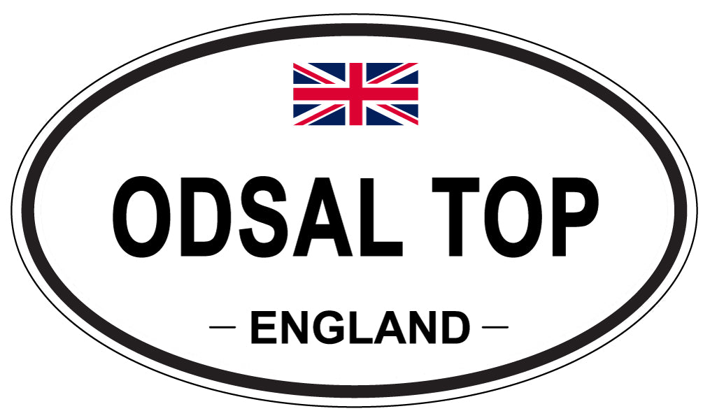 ODSAL TOP, England - Oval Magnet