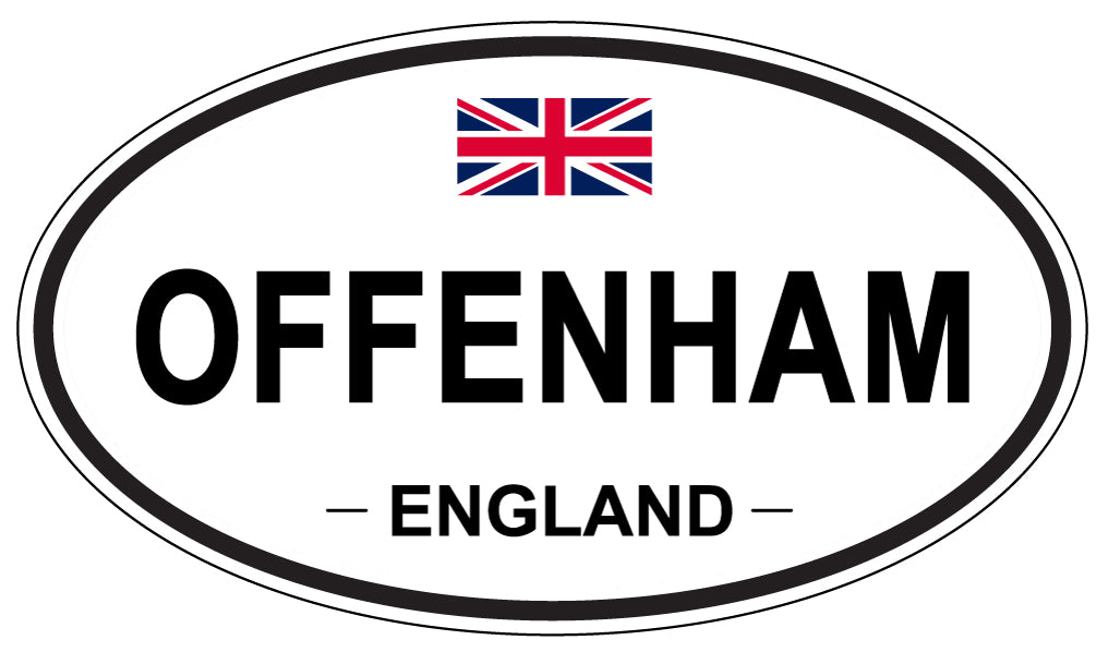 OFFENHAM, England - Oval Magnet