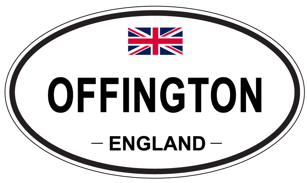 OFFINGTON, England - Oval Magnet