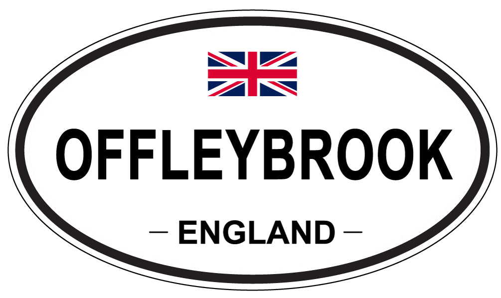 OFFLEYBROOK, England - Oval Magnet