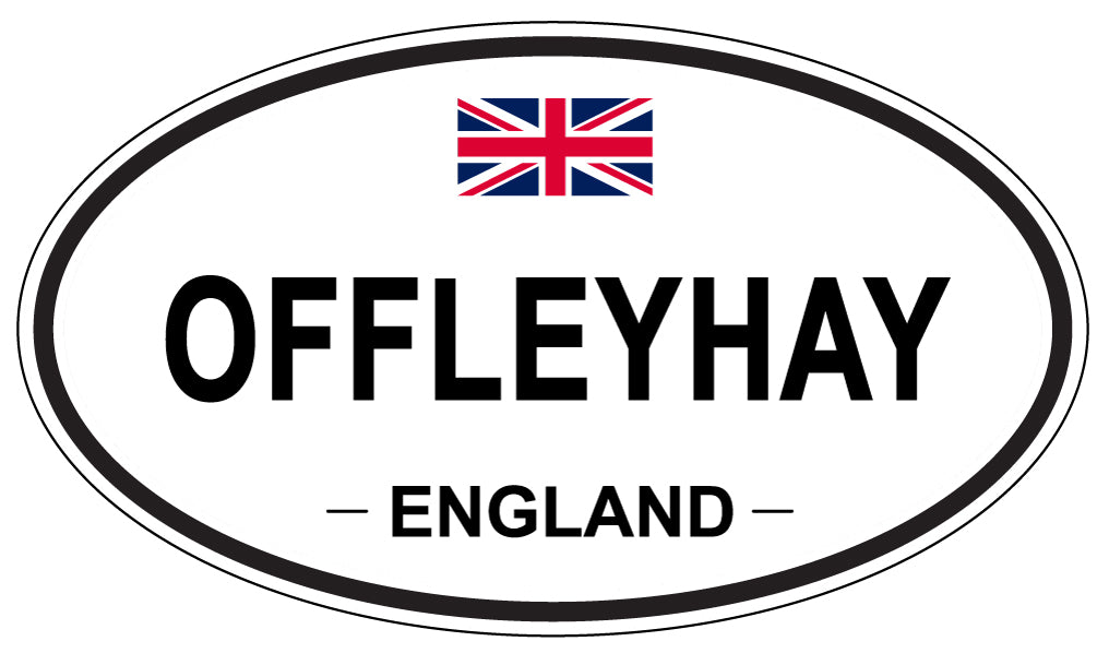 OFFLEYHAY, England - Oval Magnet