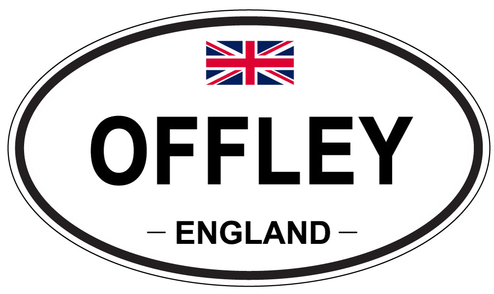 OFFLEY, England - Oval Magnet