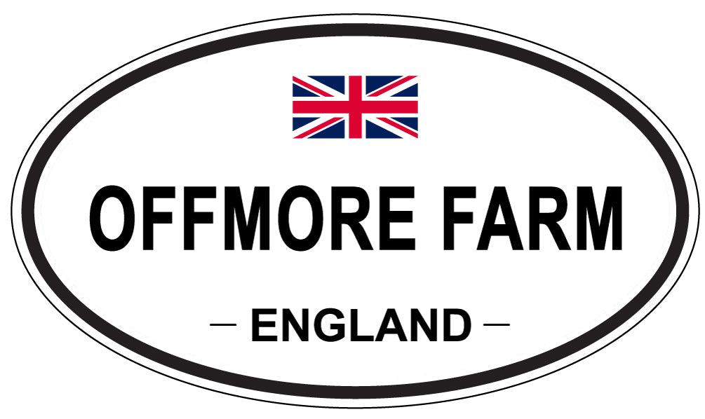 OFFMORE FARM, England - Oval Magnet