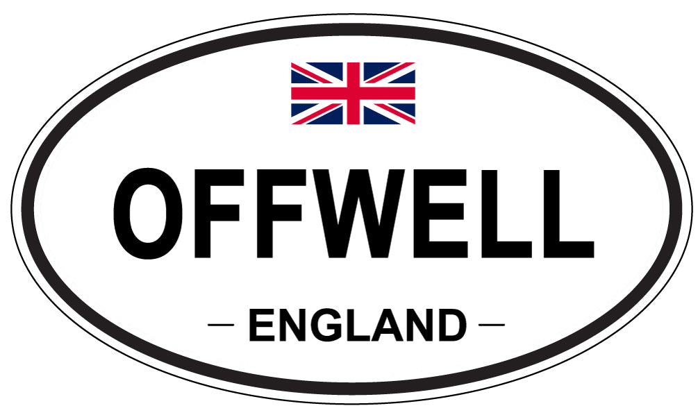OFFWELL, England - Oval Magnet