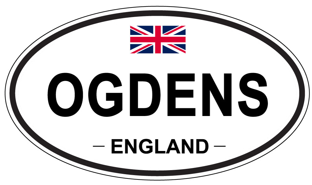 OGDENS, England - Oval Magnet