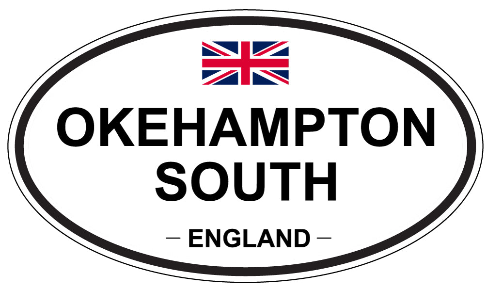 OKEHAMPTON SOUTH, England - Oval Magnet