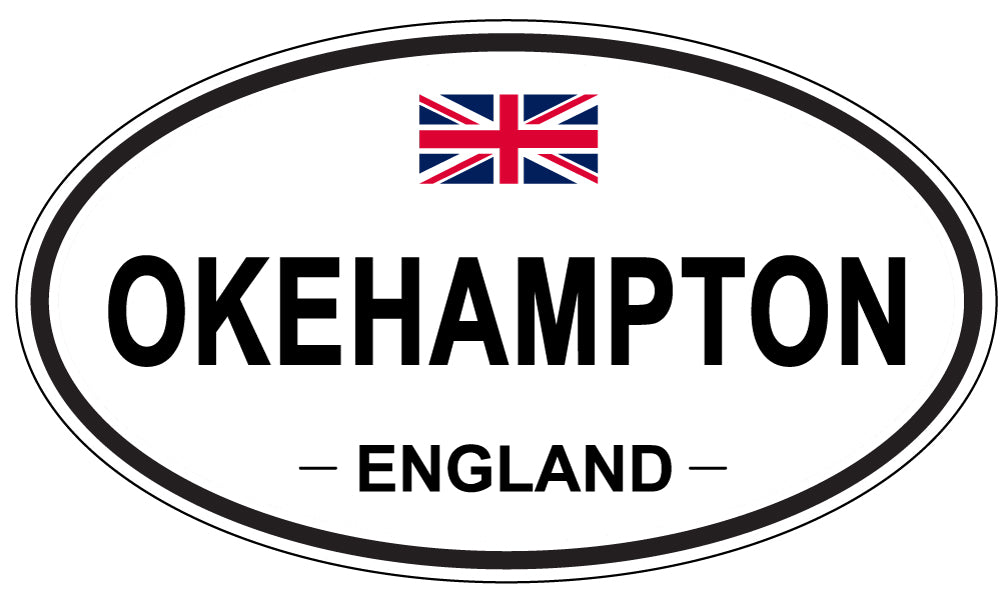 OKEHAMPTON, England - Oval Magnet