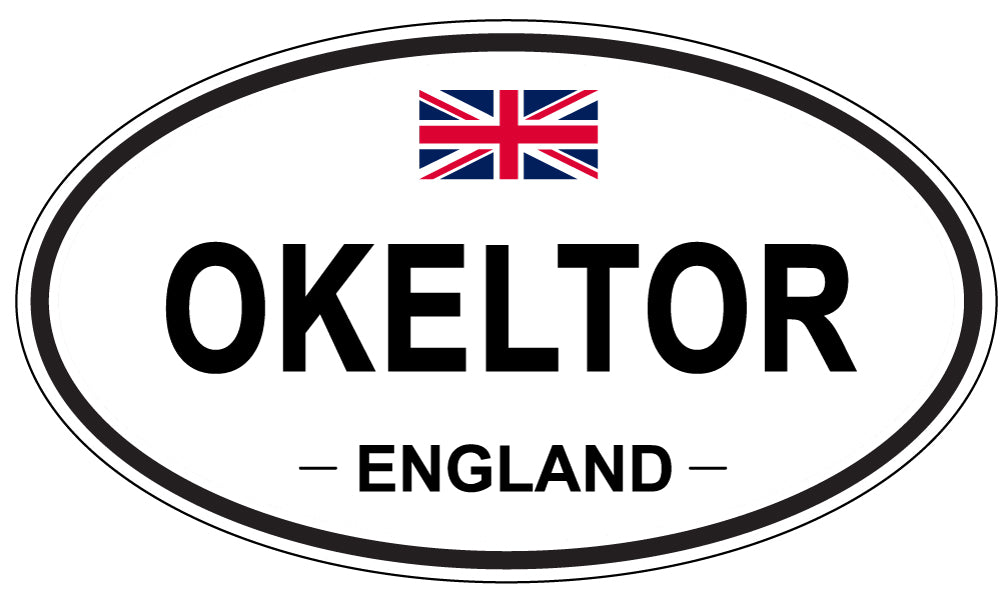 OKELTOR, England - Oval Magnet
