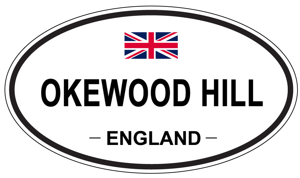 OKEWOOD HILL, England - Oval Magnet