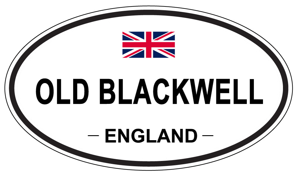 OLD BLACKWELL, England - Oval Magnet