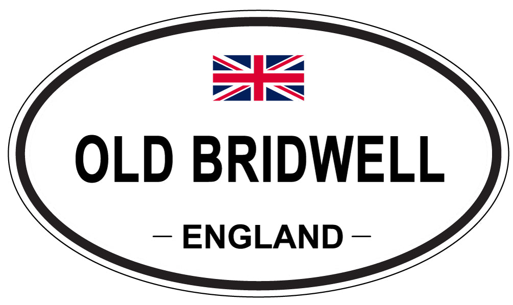 OLD BRIDWELL, England - Oval Magnet