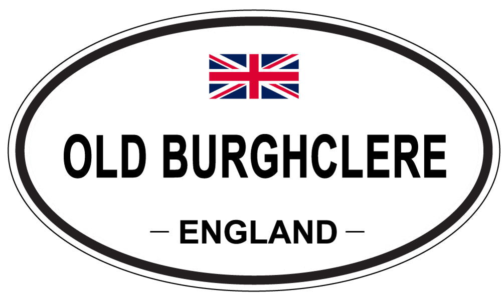 OLD BURGHCLERE, England - Oval Magnet