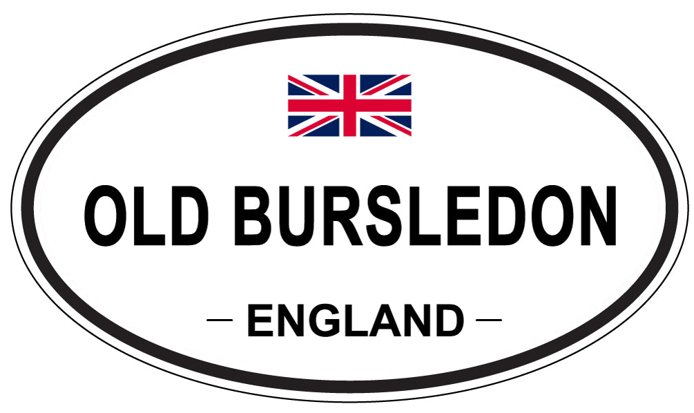 OLD BURSLEDON, England - Oval Magnet