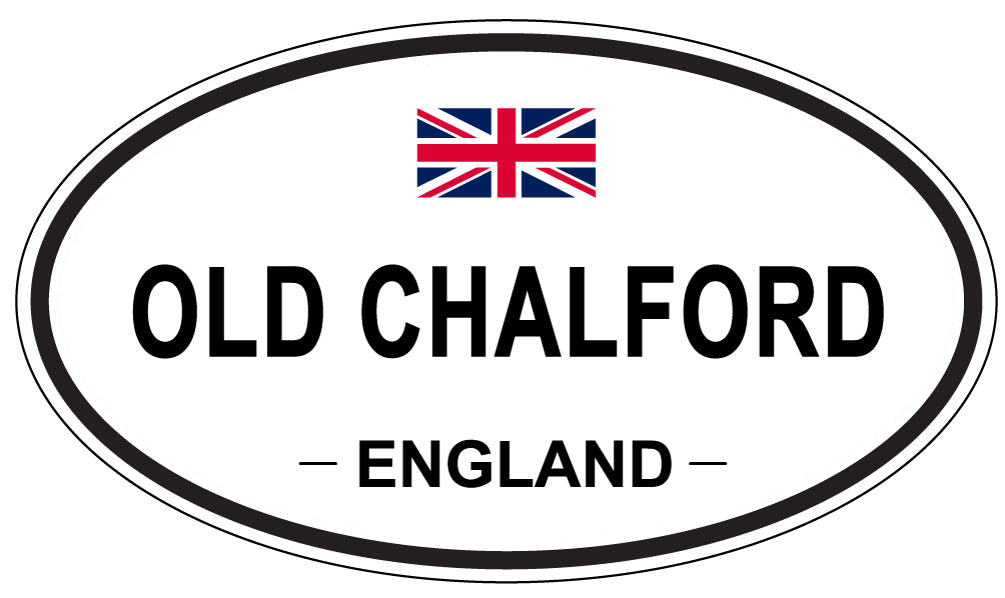 OLD CHALFORD, England - Oval Magnet