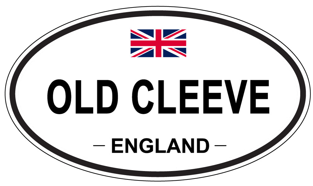 OLD CLEEVE, England - Oval Magnet