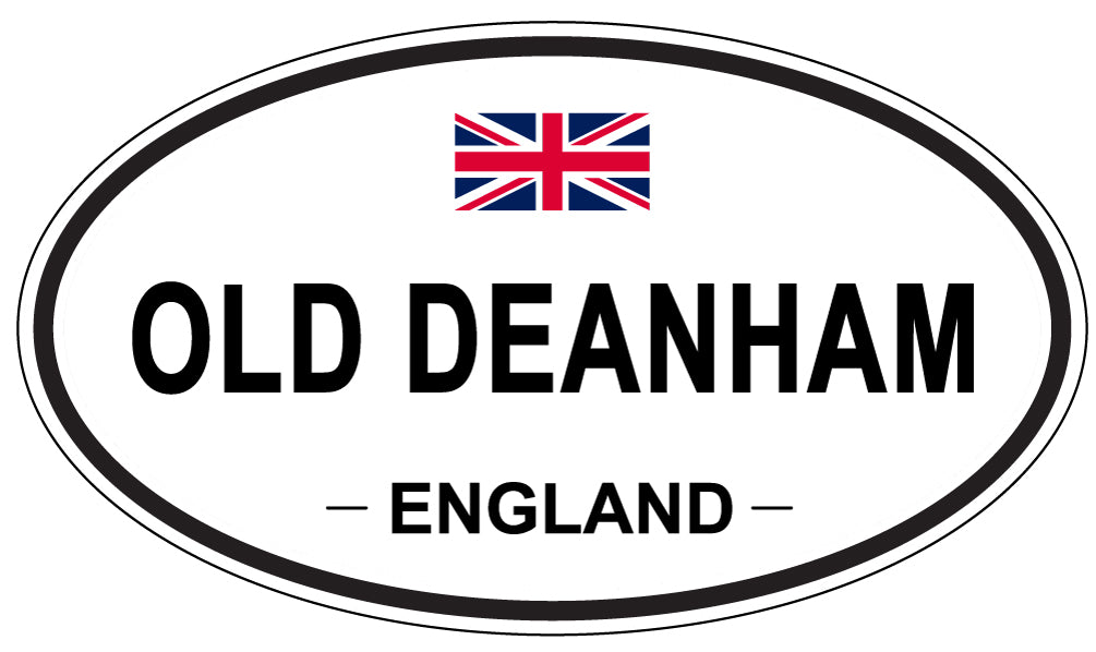 OLD DEANHAM, England - Oval Magnet