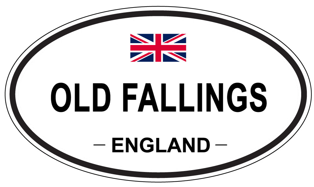 OLD FALLINGS, England - Oval Magnet