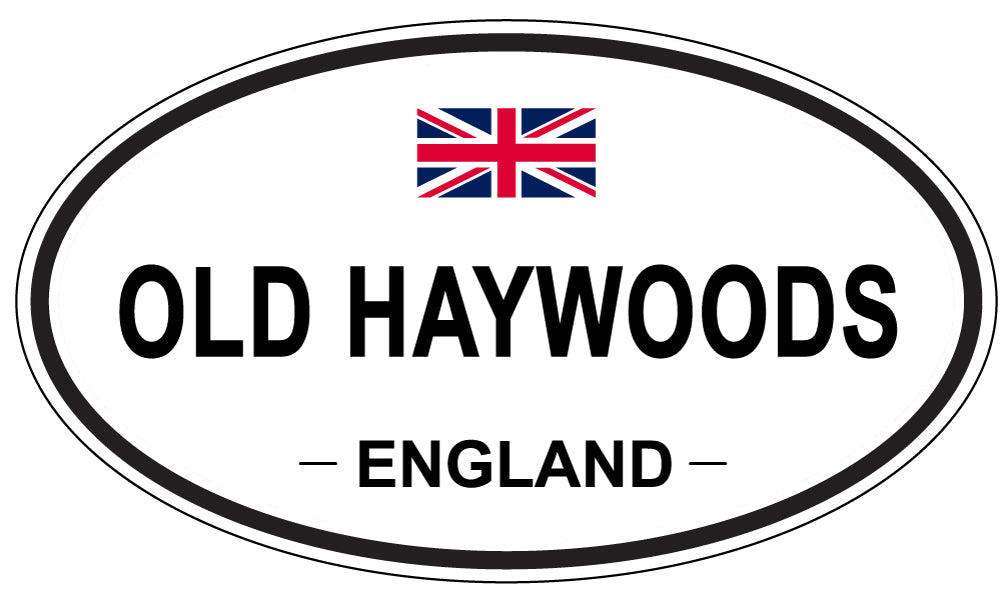 OLD HAYWOODS, England - Oval Magnet
