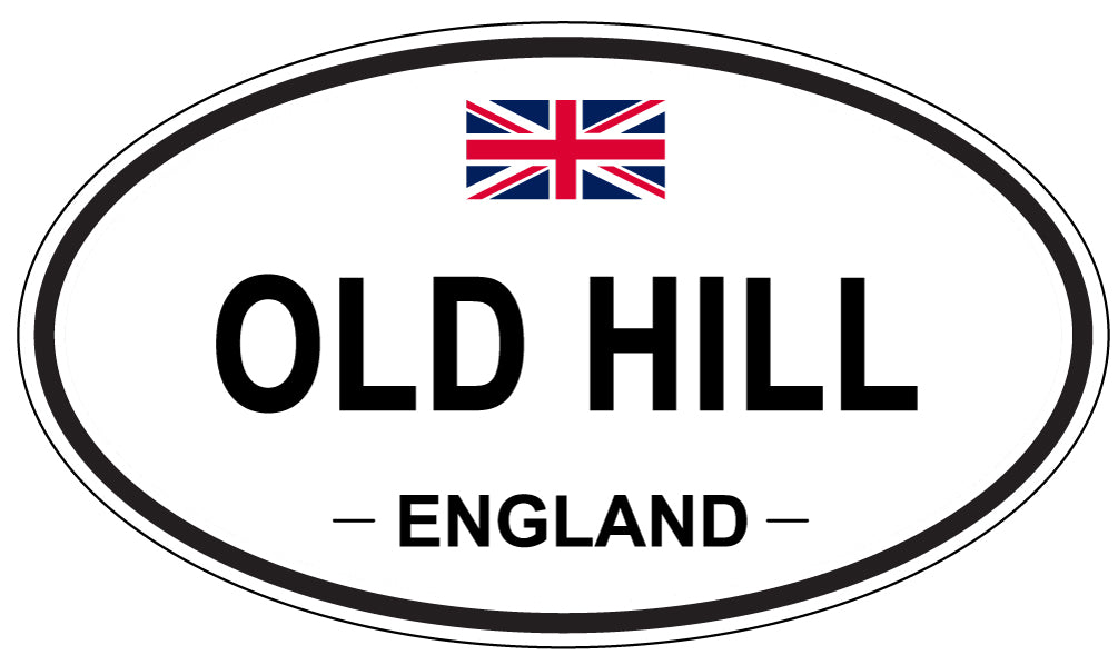 OLD HILL, England - Oval Magnet