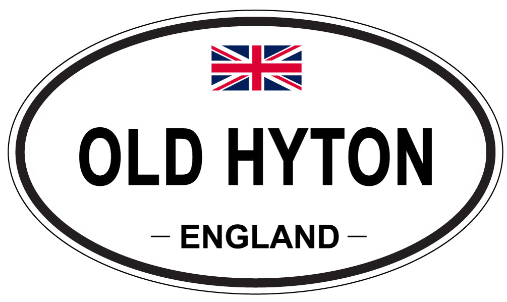 OLD HYTON, England - Oval Magnet