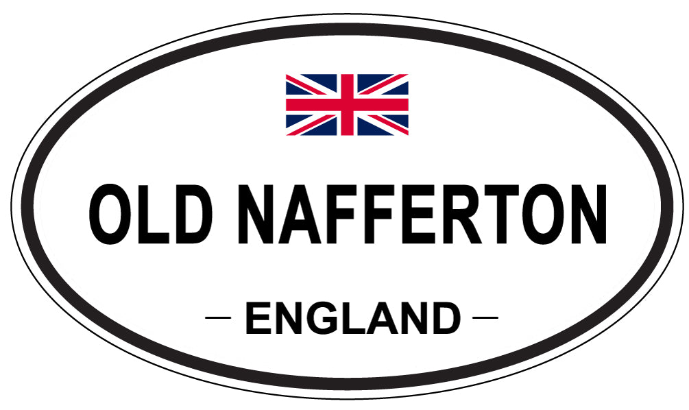 OLD NAFFERTON, England - Oval Magnet
