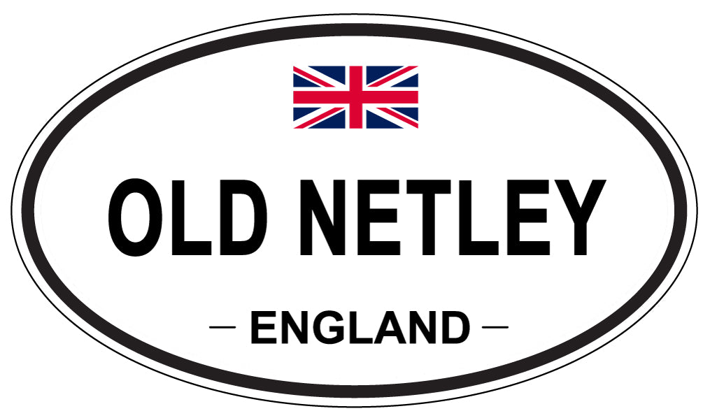 OLD NETLEY, England - Oval Magnet