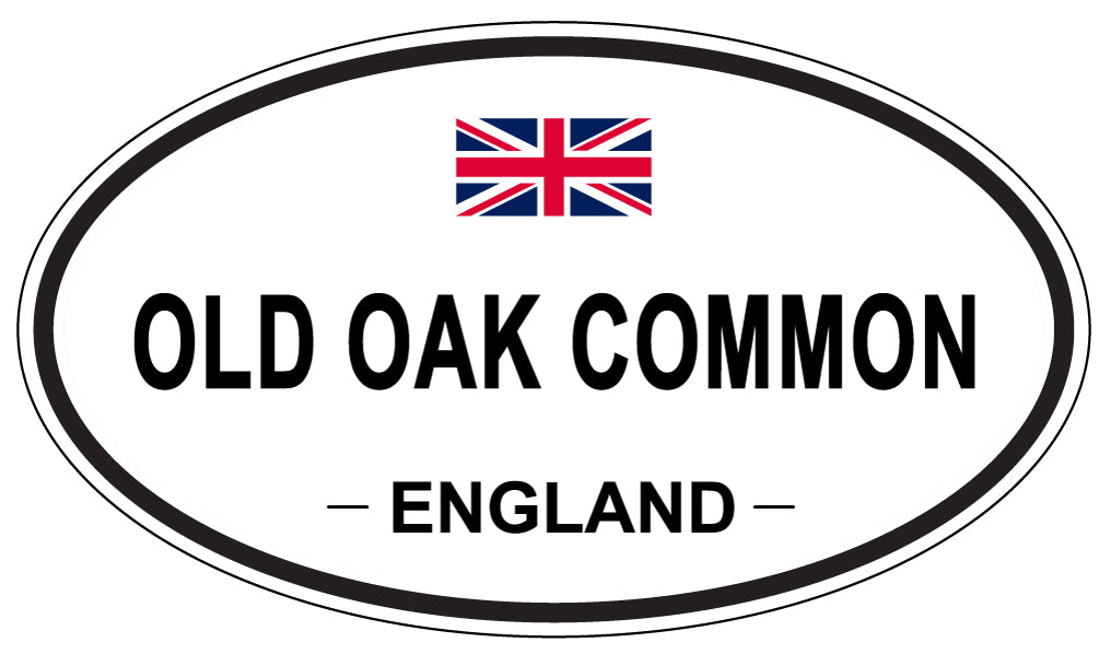 OLD OAK COMMON, England - Oval Magnet