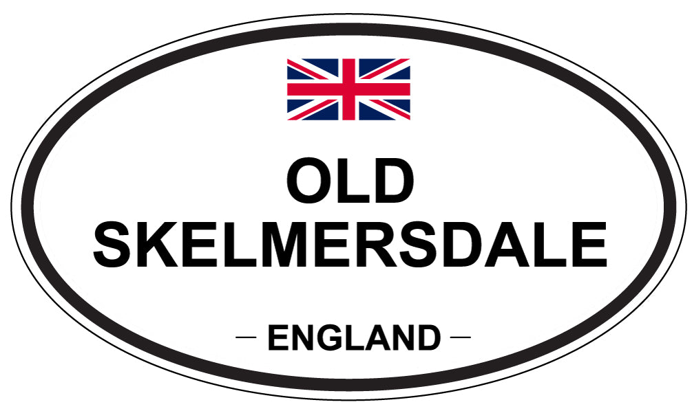 OLD SKELMERSDALE, England - Oval Magnet