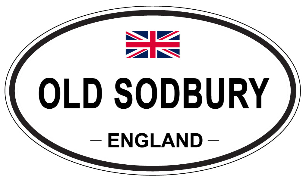 OLD SODBURY, England - Oval Magnet