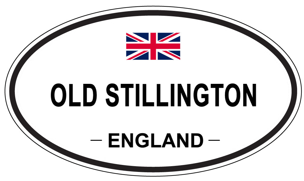 OLD STILLINGTON, England - Oval Magnet