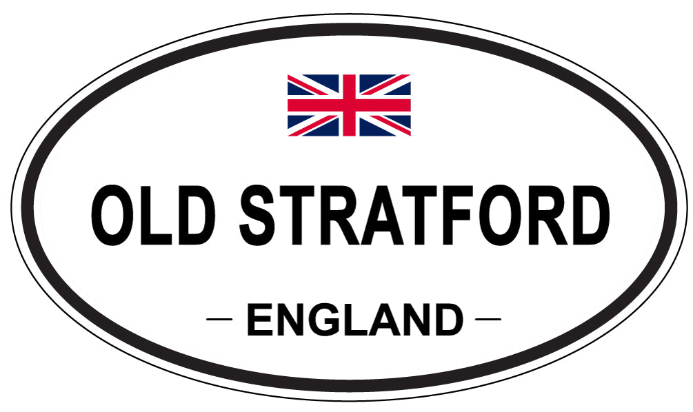 OLD STRATFORD, England - Oval Magnet
