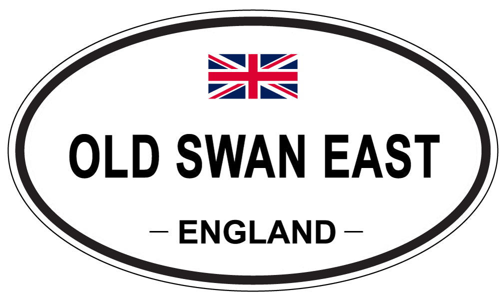 OLD SWAN EAST, England - Oval Magnet