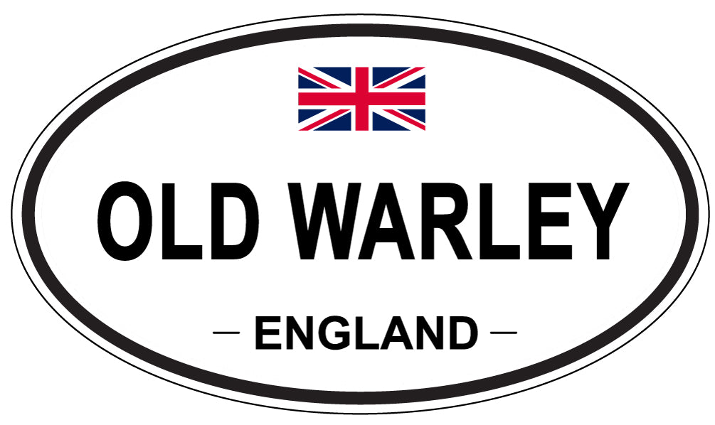 OLD WARLEY, England - Oval Magnet