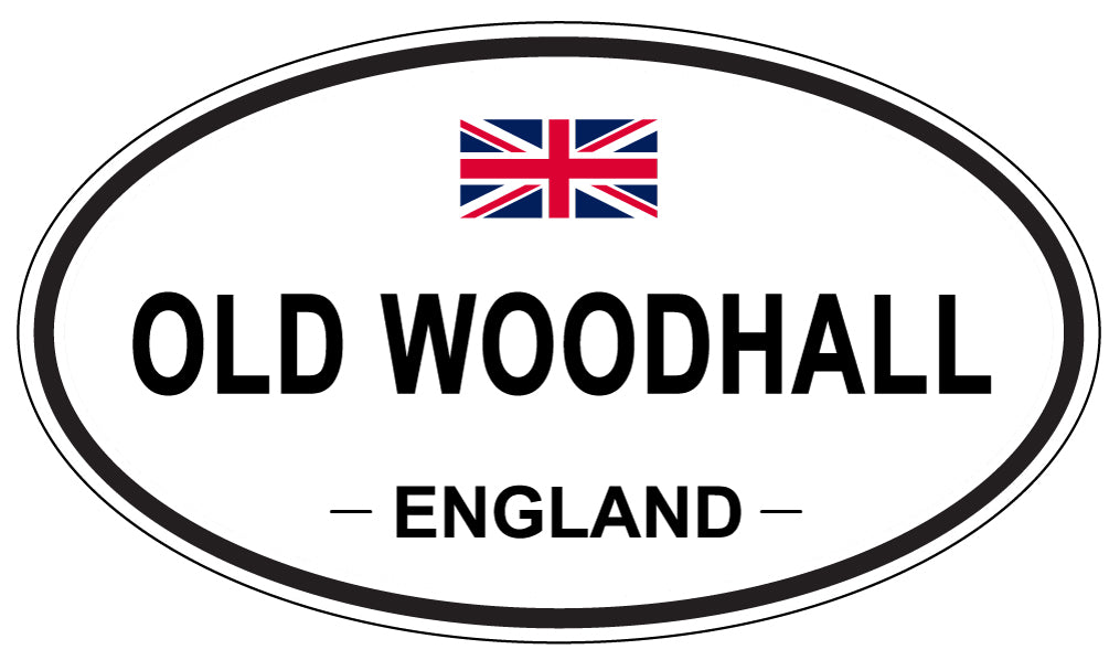 OLD WOODHALL, England - Oval Magnet