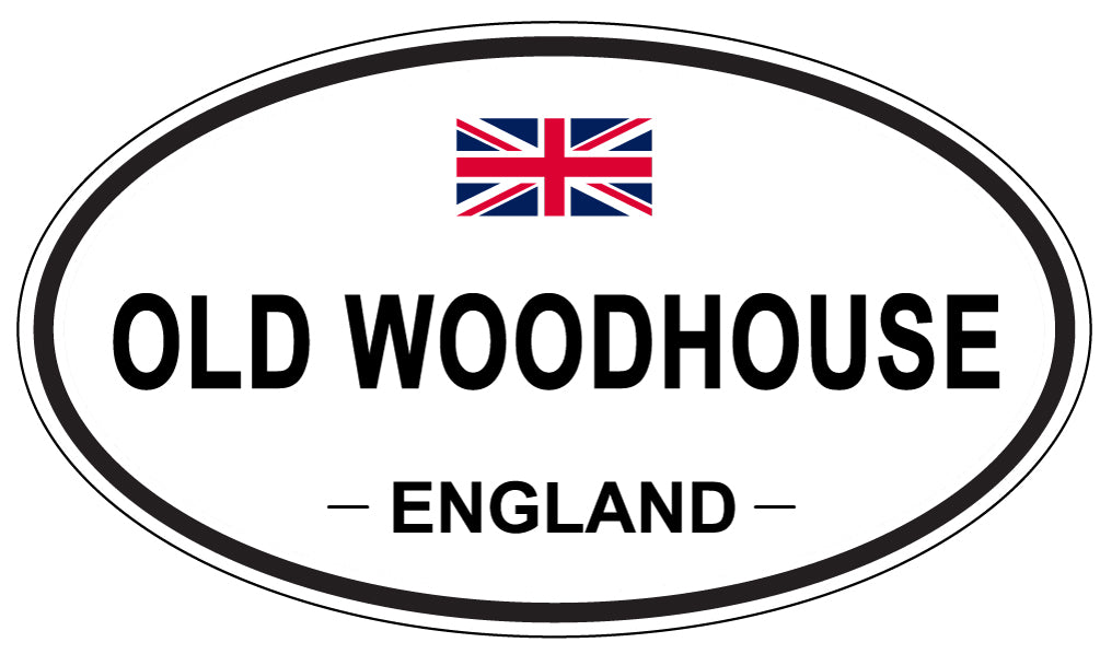 OLD WOODHOUSE, England - Oval Magnet