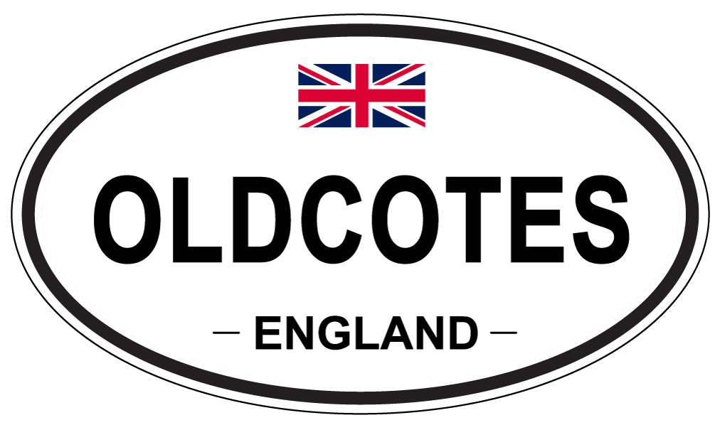 OLDCOTES, England - Oval Magnet