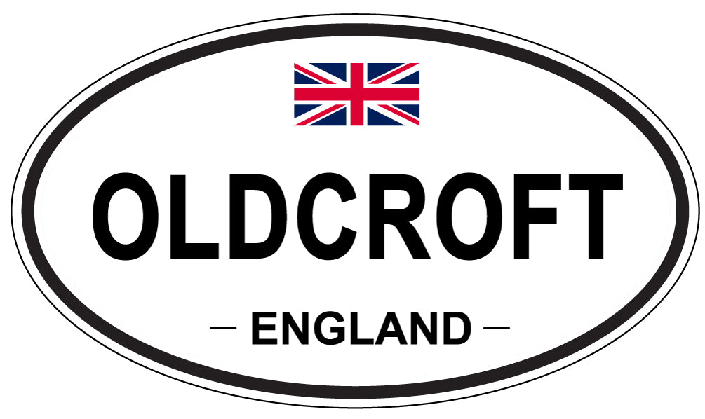 OLDCROFT, England - Oval Magnet