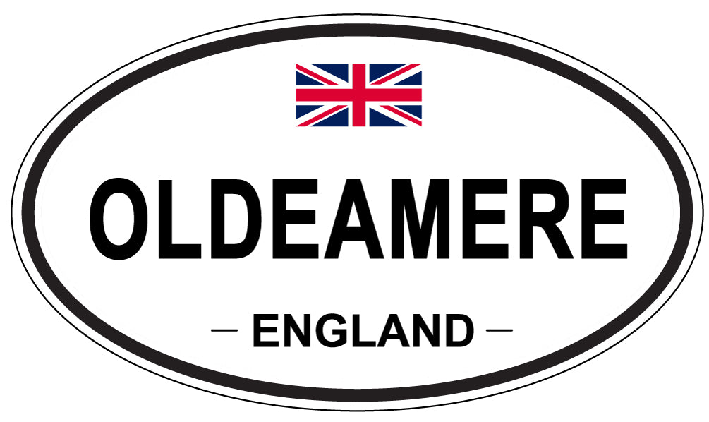 OLDEAMERE, England - Oval Magnet