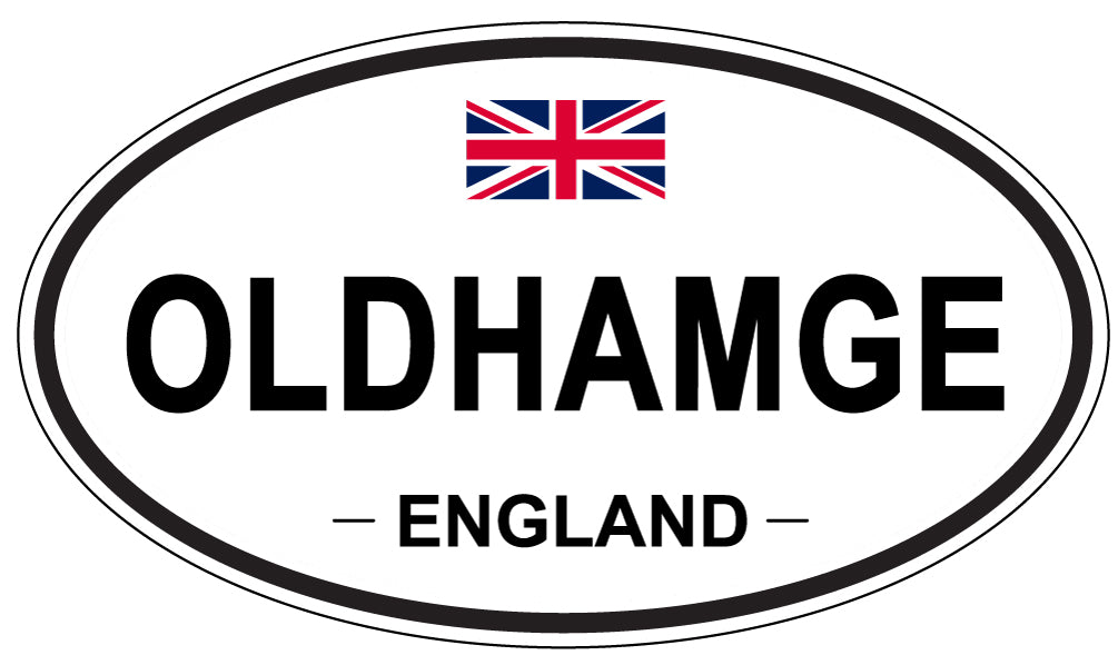 OLDHAMGE, England - Oval Magnet