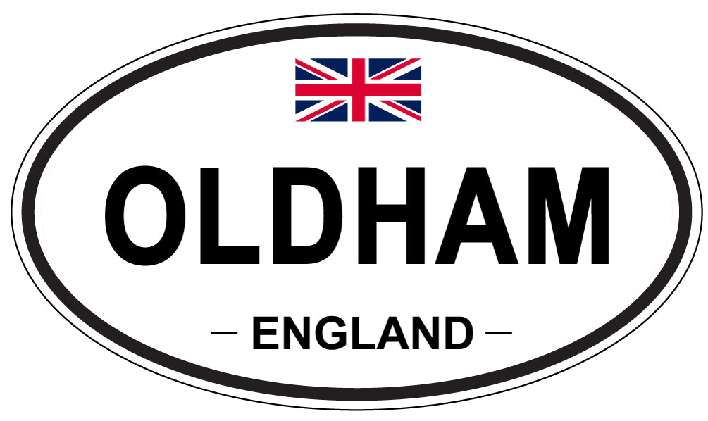 OLDHAM, England - Oval Magnet