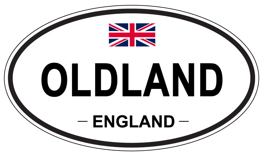 OLDLAND, England - Oval Magnet