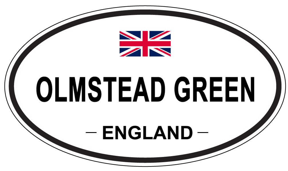 OLMSTEAD GREEN, England - Oval Magnet