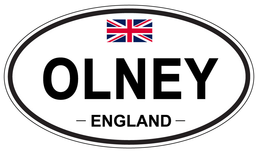 OLNEY, England - Oval Magnet