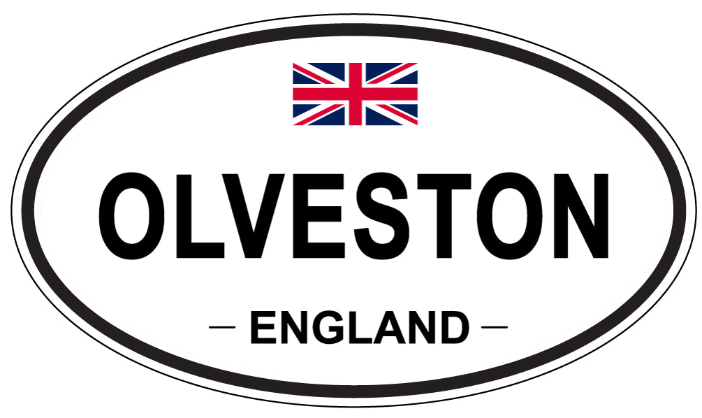 OLVESTON, England - Oval Magnet