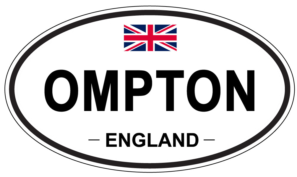 OMPTON, England - Oval Magnet
