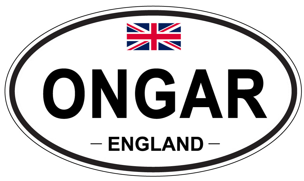 ONGAR, England - Oval Magnet
