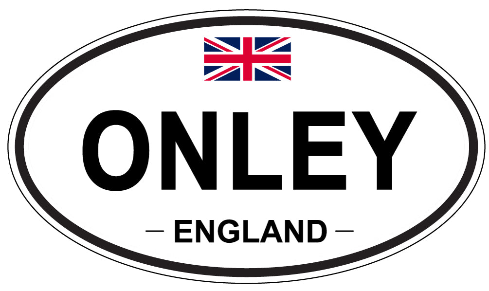 ONLEY, England - Oval Magnet