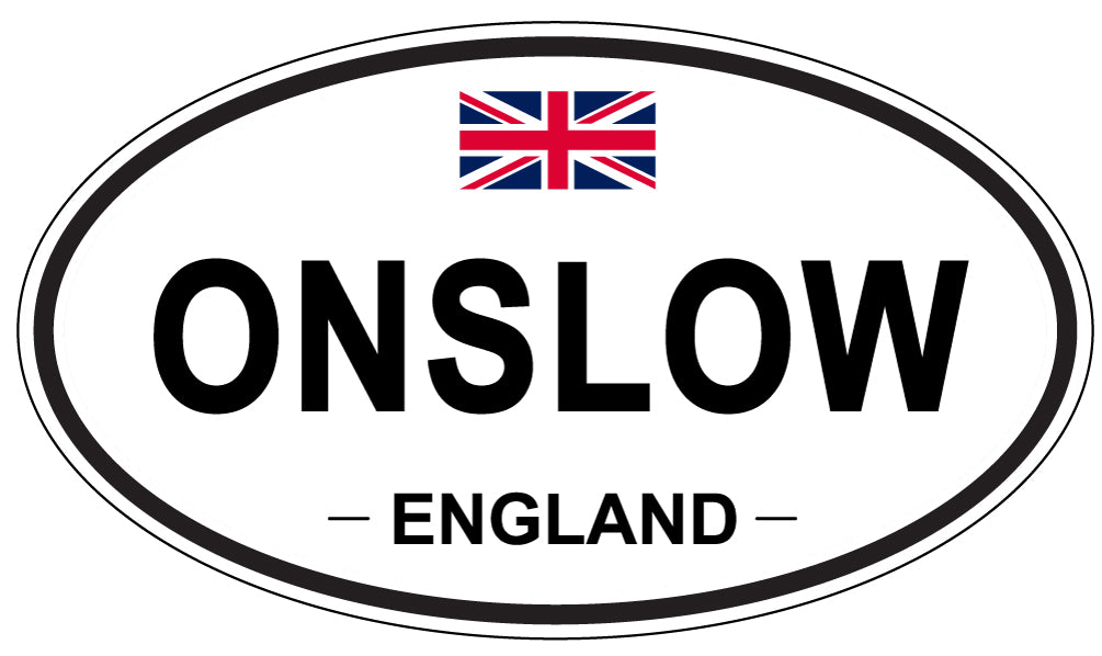 ONSLOW, England - Oval Magnet