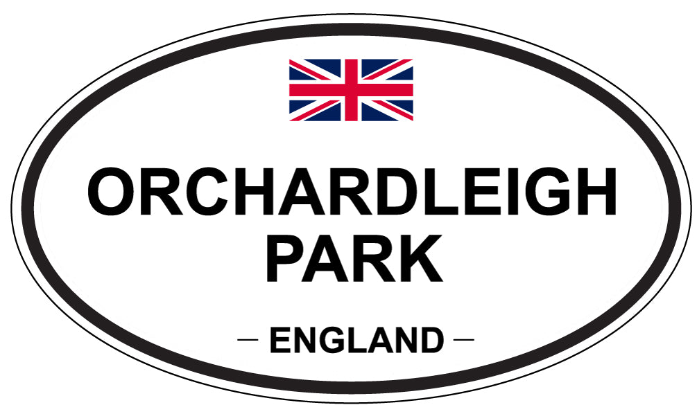 ORCHARDLEIGH PARK, England - Oval Magnet